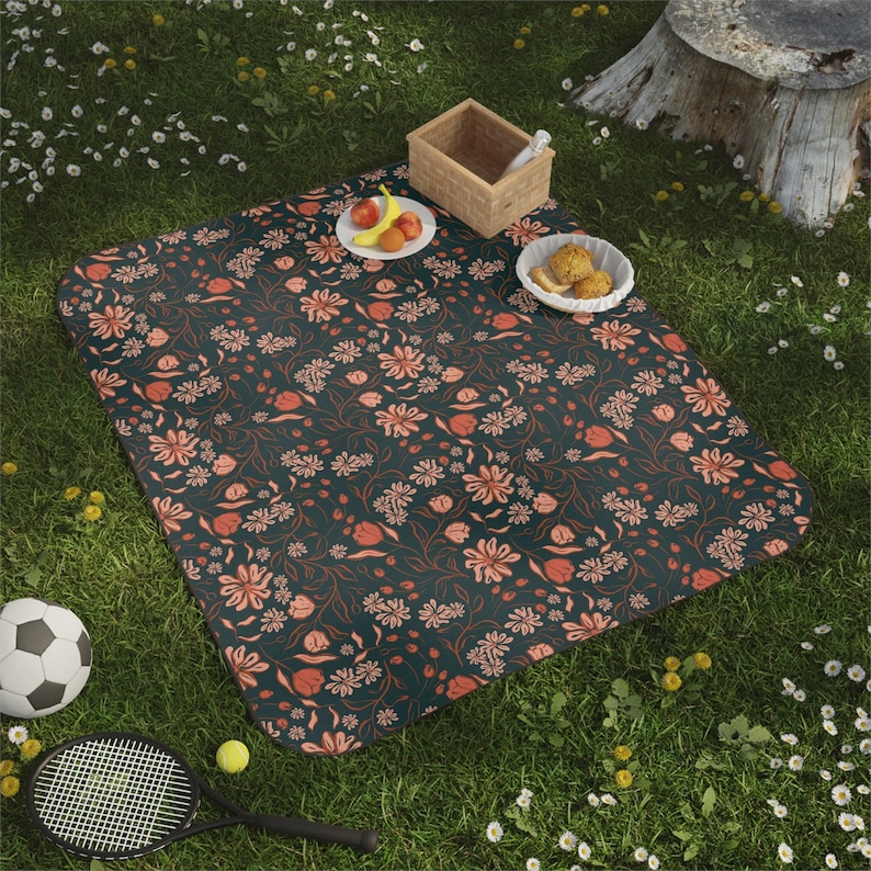 2pcs pack set 180*180cm Bohemian Picnic Blanket, Waterproof Camping Blanket, Outdoor Rug for Camping, Picnic, Beach main image 0