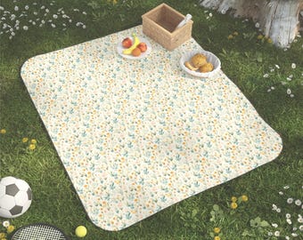 Cottagecore Picnic Blanket Cottagecore Floral Picnic Blanket Floral Picnic Blanket Cute Picnic Blanket Picnic Mat Cottagecore Beach Blanket