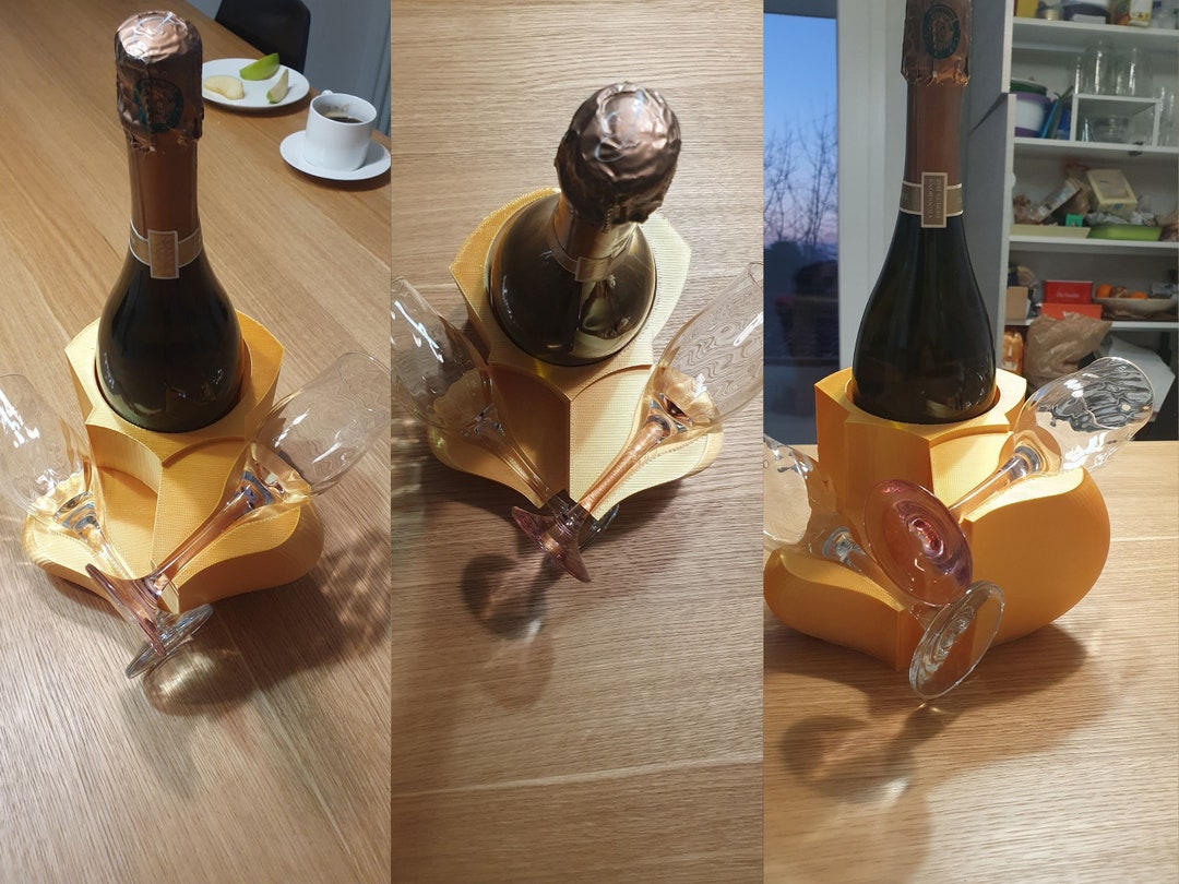 San Valentine Bottle 3d Creative Design File Stl Iges Step 3dm Etsy