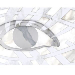 3D eye cnc model stl project