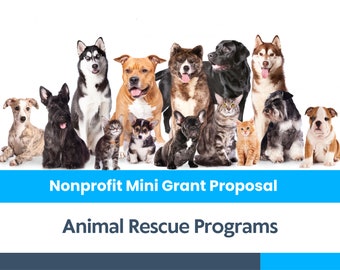 Nonprofit Mini Grant Proposal - Animal Rescue Program