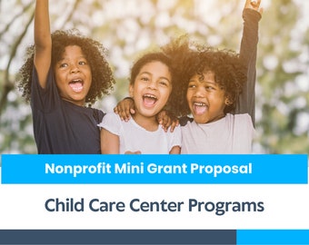 Nonprofit Mini Grant Proposal - Child Care Center