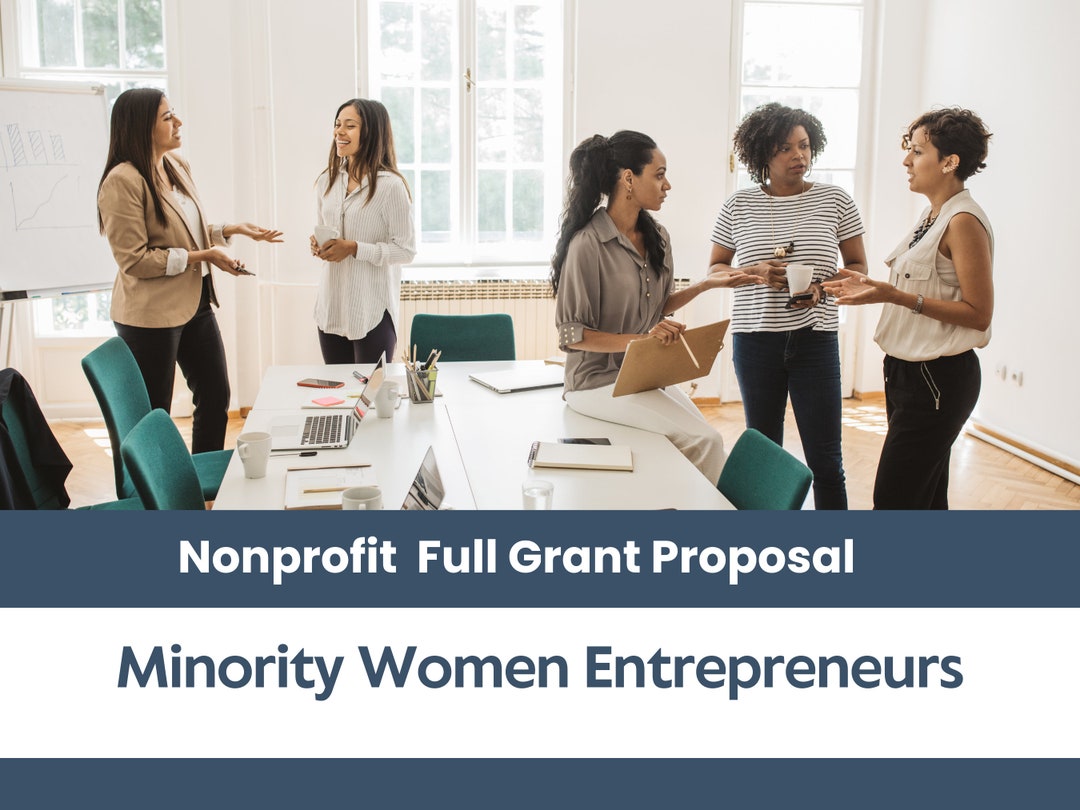 Nonprofit Grant Proposal Kit - Minority Women Entrepreneurs - Etsy