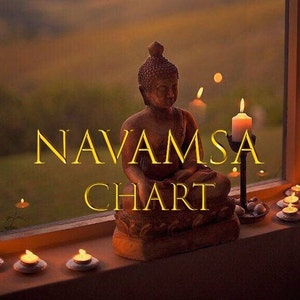 Lectura de cartas Navamsa/Lectura de amor /Lectura de astrología védica/Lectura de matrimonio/Lectura psíquica/Futuro marido/Lectura de alma gemela/Informe del mismo día