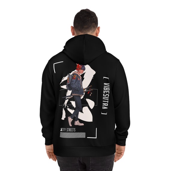 street graphic hoodie