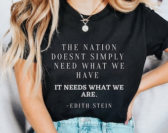 Edith Stein Shirt, Catholic Shirt, Catholic Tee, Catholic T-shirt, Catholic gift, Catholic Saying, Saint Shirt, Catholic Women Gift