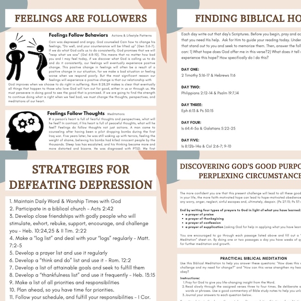 Practical Biblical Help for Depression