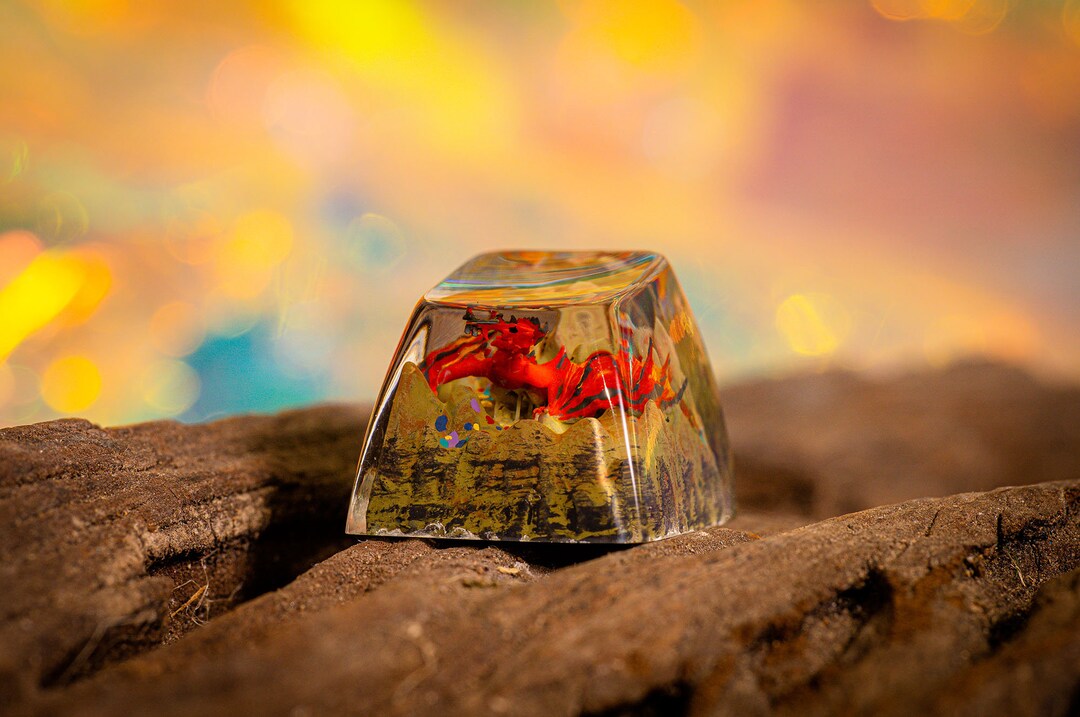 Dragon Resin Keycap Dragon Lovers Artisan Keycap ESC SA Etsy