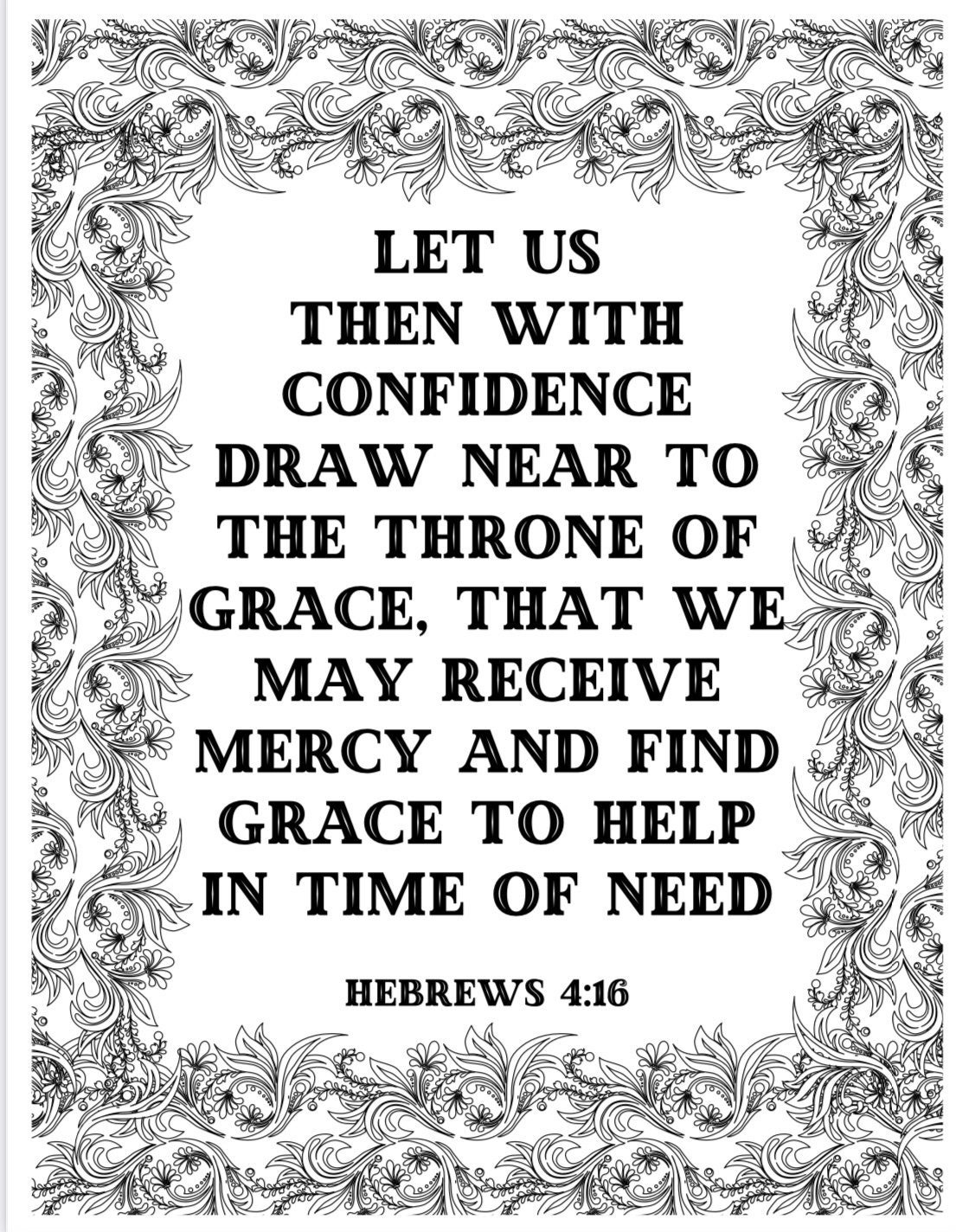 Inspirational Bible Coloring Pages Digital Downloads - Etsy