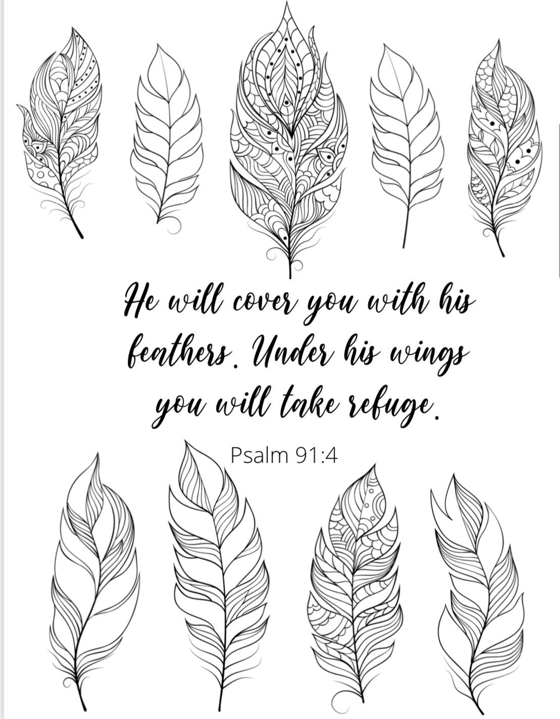 Inspirational Bible Verse Coloring Book DIGITAL DOWNLOAD - Etsy