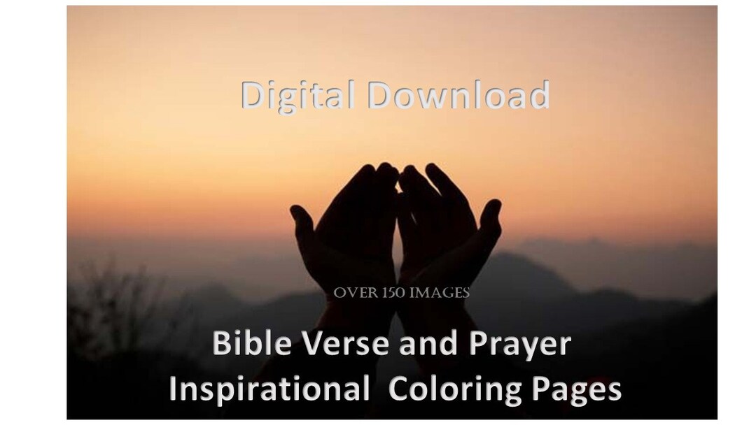 Inspirational Bible Coloring Pages Digital Downloads - Etsy