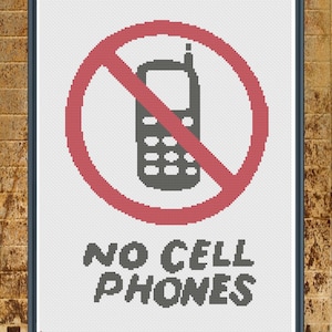 No Cell Phone - Diner Sign