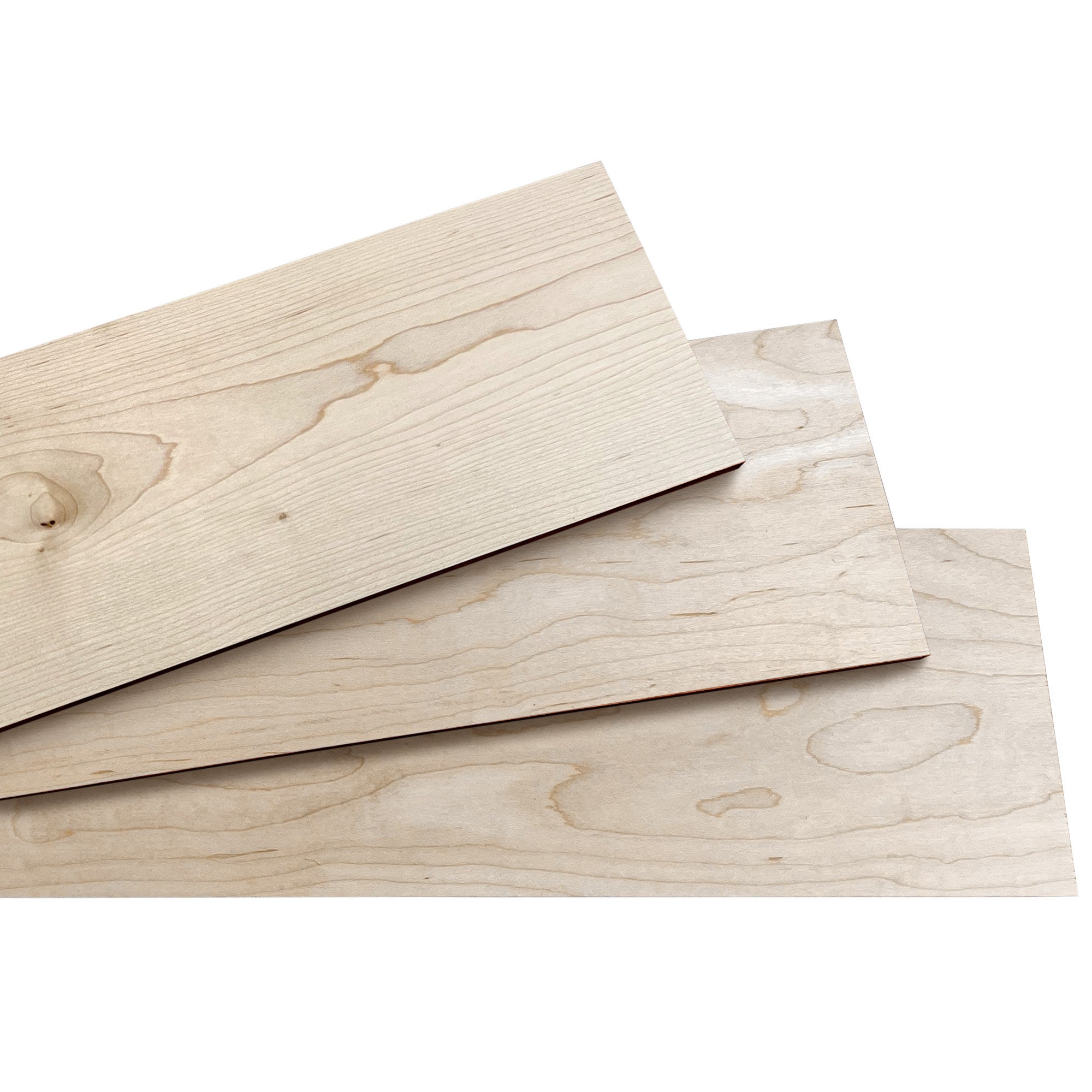 Natural Bamboo Thin Wood Strips, 10pcs Bamboo Plank Craft Material