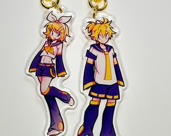Rin And Len Keychains