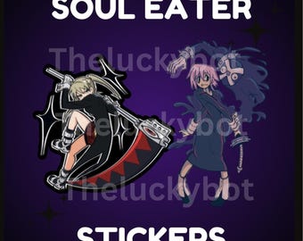 Soul Eater Stickers Maka and Crona