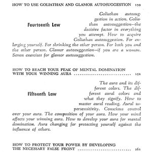The Laws of Mental Domination- by Frank Rudolph Young-pdf - Etsy