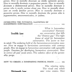 The Laws of Mental Domination- by Frank Rudolph Young-pdf - Etsy