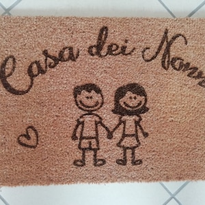 CUSTOM DOORMAT / Welcome mat / Housewarming / Entrance mat