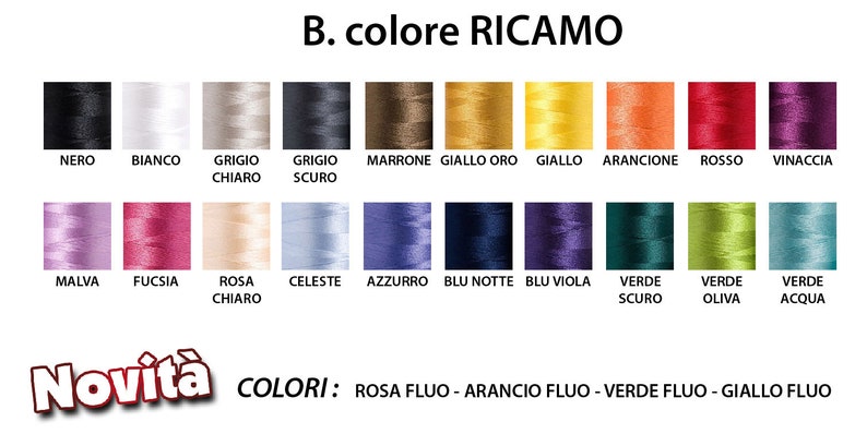 NOME RICAMATO / Toppa personalizzata da cucire o termoadesiva / Patch con nome diversi colori e misure / Applicazione in tessuto ricamata immagine 3