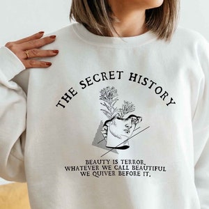 Dark Academia Sweatshirt: Secret History, Greek Mythology, Bibliophile
