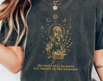 Aelin Quote Throne Of Glass Flower Comfort Color Shirts, The Thirteen T-Shirt, Throne Of Glass T-shirt, ACOTAR Shirt, Sarah J Maas