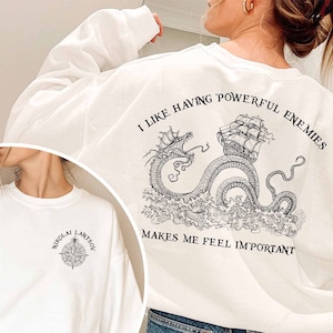 Nikolai Lantsov quotes Crewneck Sweatshirt Hoodie Shirt, Shadow and Bone shirt, Sturmhond quotes sweatshirt, bookish shirt, bookworm shirt