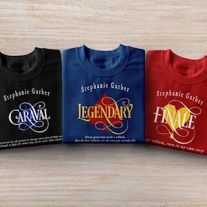 Caraval Sweatshirt Hoodie T Shirt, Bookish Quote Shirt, Remember It&#39;s Only A Game, Book Lover Gift, Bookish shirt, legendary, finale Shirt