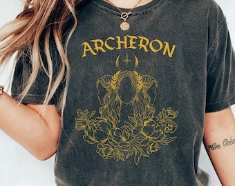 Archeron Sisters Inspired Comfort Color Shirts, Feyre Elain Nesta Shirt, A Court Of Thorns, Night Court Shirt, Book Lover, Sarah J Maas