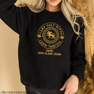 Custom Percy Jackson Sweatshirt Hoodie T Shirt, Camp Half Blood, Heroes Of Olympus Shirt, Camp Jupiter Shirt, Book Lover Gift Shirt, bookish zdjęcie 4