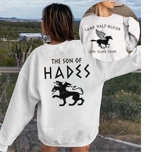 Custom Camp Half Blood 2-Sided Sweatshirt Hoodie T Shirt, Heroes Of Olympus Shirt, Camp Jupiter Shirt, Book Lover Gift Shirt, Percy Jackson