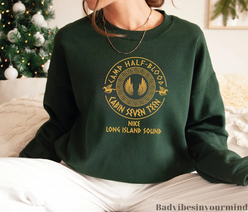 Custom Percy Jackson Sweatshirt Hoodie T Shirt, Camp Half Blood, Heroes Of Olympus Shirt, Camp Jupiter Shirt, Book Lover Gift Shirt, bookish zdjęcie 7