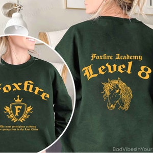 Sudadera personalizada Foxfire Academy, camisa Kotlc, camisa bookish, camisa del equipo Keefe, regalo amante del libro, sudadera unisex, camisa de las ciudades perdidas