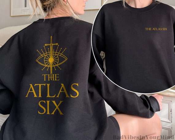 The Atlas Six Sweatshirt Hoodie T Shirt Olivie Blake Series Atlas Paradox the Alexandrian Society Bookish Shirt Bookworm Book Lover Etsy UK