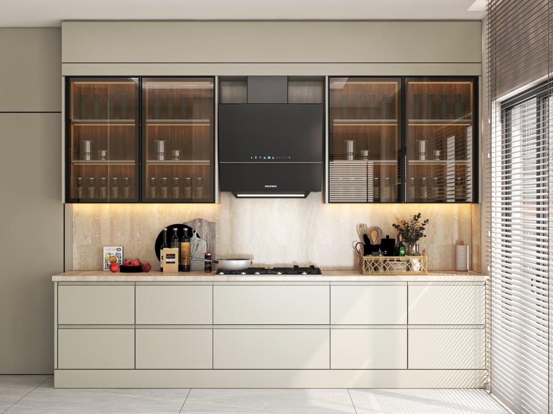 Custom Kitchen Design | 3D Modeling & Rendering | Personalized Interior ...
