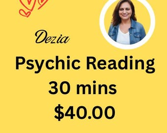 Psychic by phone reading. Profound insight thirty minutes