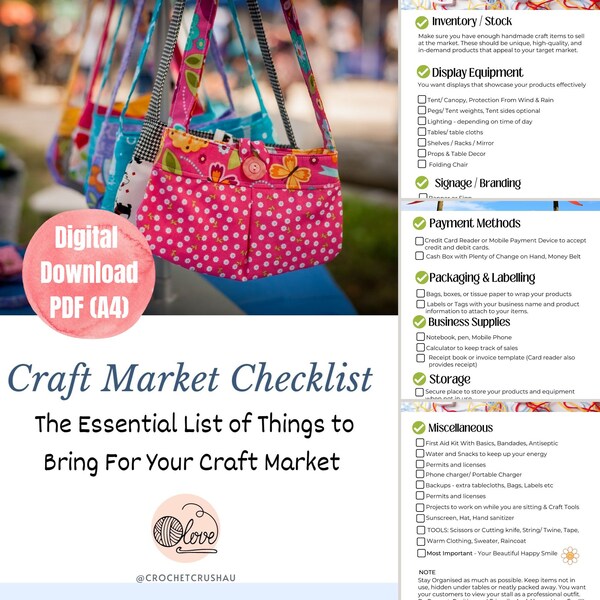 Craft Fair Printable - Etsy
