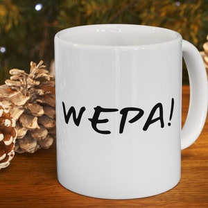 WEPA Proud Boricua Coffee Mug - Mug Celebrating Puerto Rican Pride - Great gift idea or stocking stuffer for family from Puerto Rico