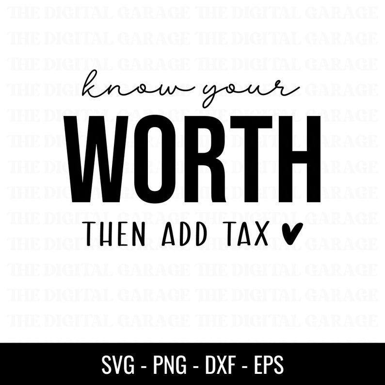 Know Your Worth PNG, Positive Svg, You Matter Svg, Worthy Svg, Mental