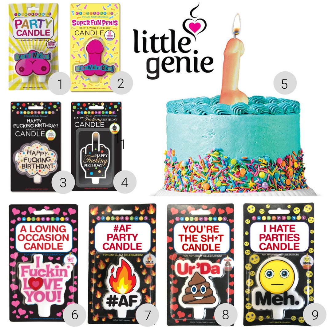 Novelty Cake Candles Etsy