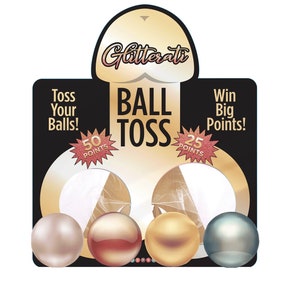 Bachelorette Party Game- Glitterati Ball Toss