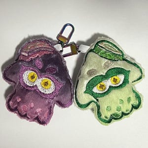 The Squid Sisters Idol Keychains - Callie and Marie