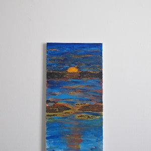 Fiery Sunset, Original Art by Kerstin Kromker