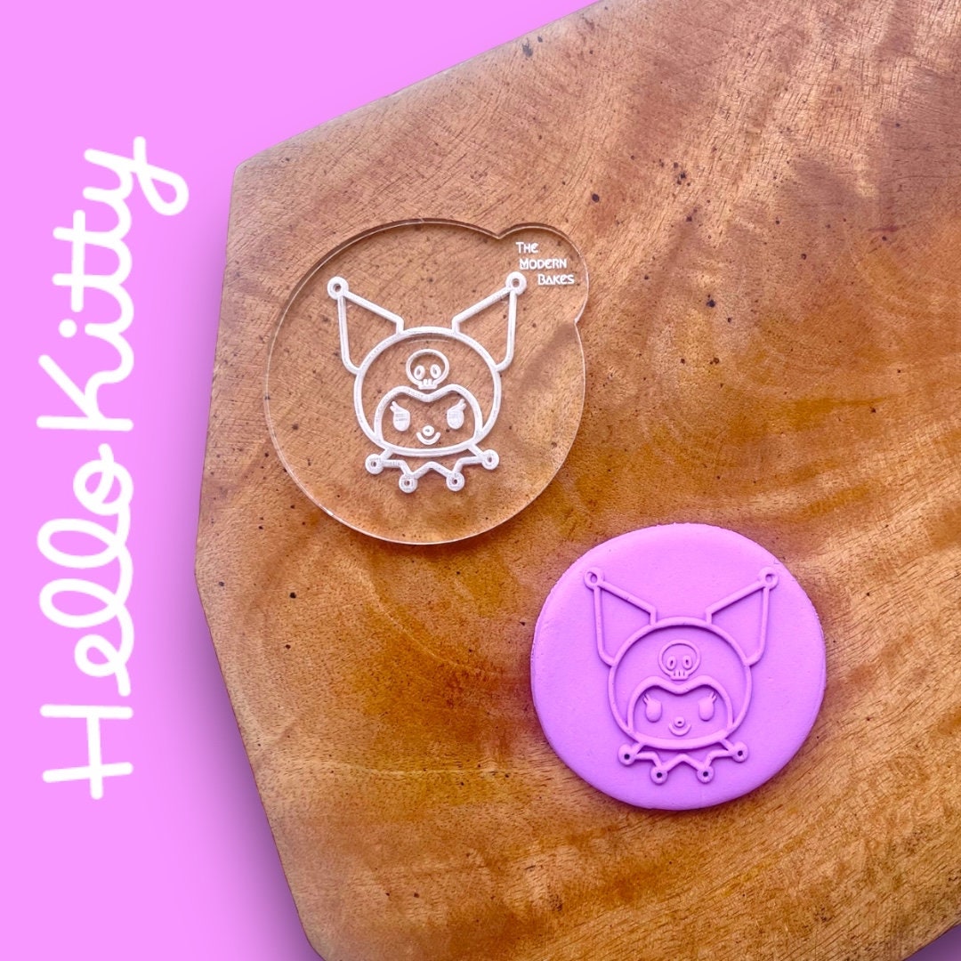 Kuromi Cookie Embosser Stamp Hello Kitty Embosser Stamp Etsy UK