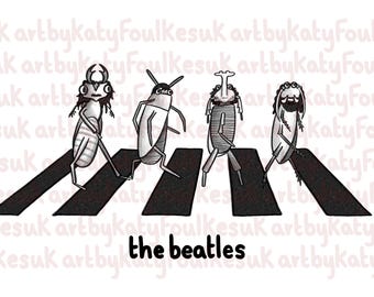 The Beatles postcard