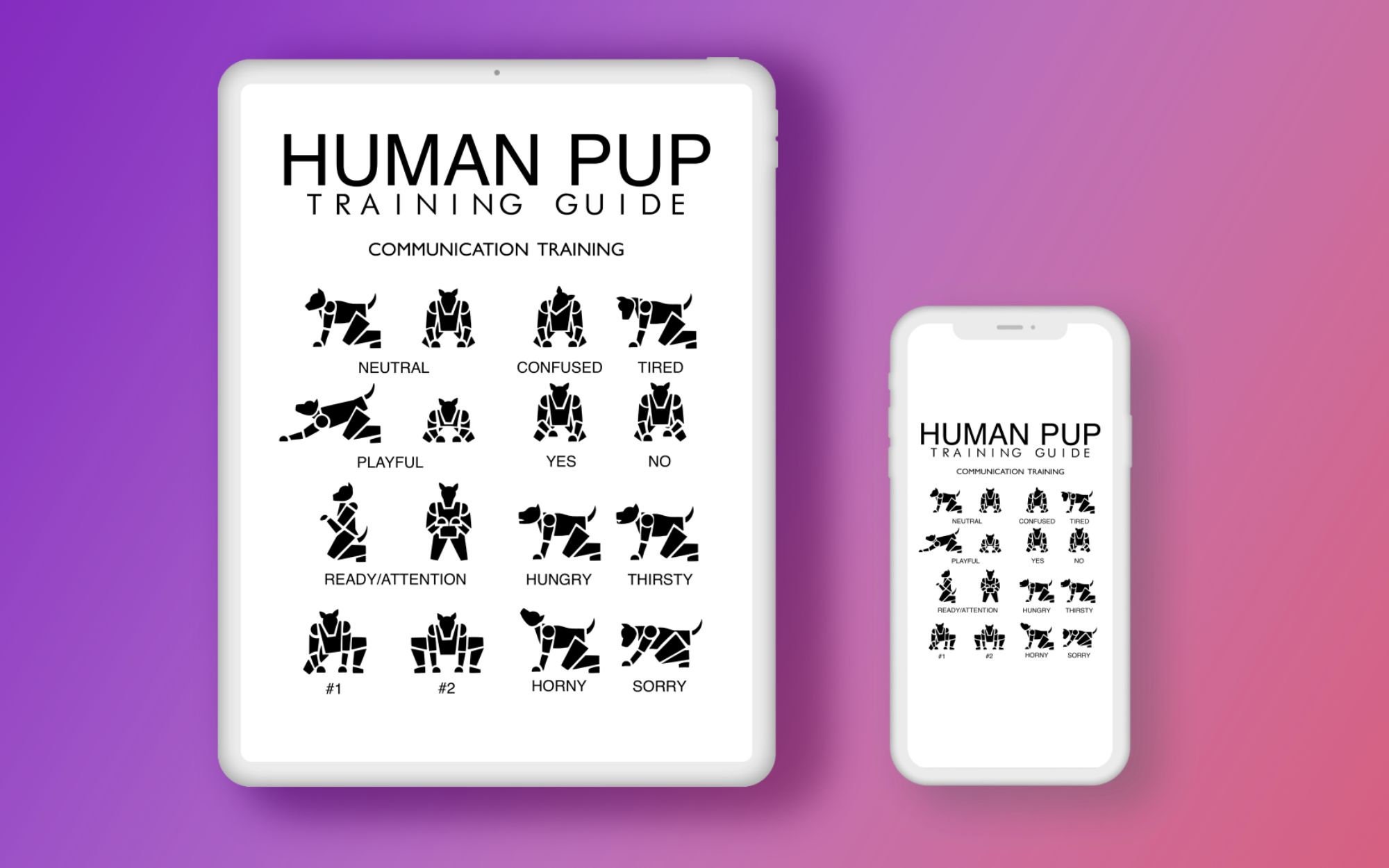 Human pup 2025 training guide
