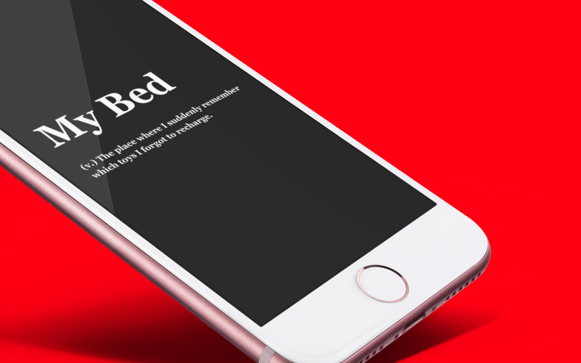 My Bed Dictionary Meaning Wall Art Digital PDF & JPEG Etsy