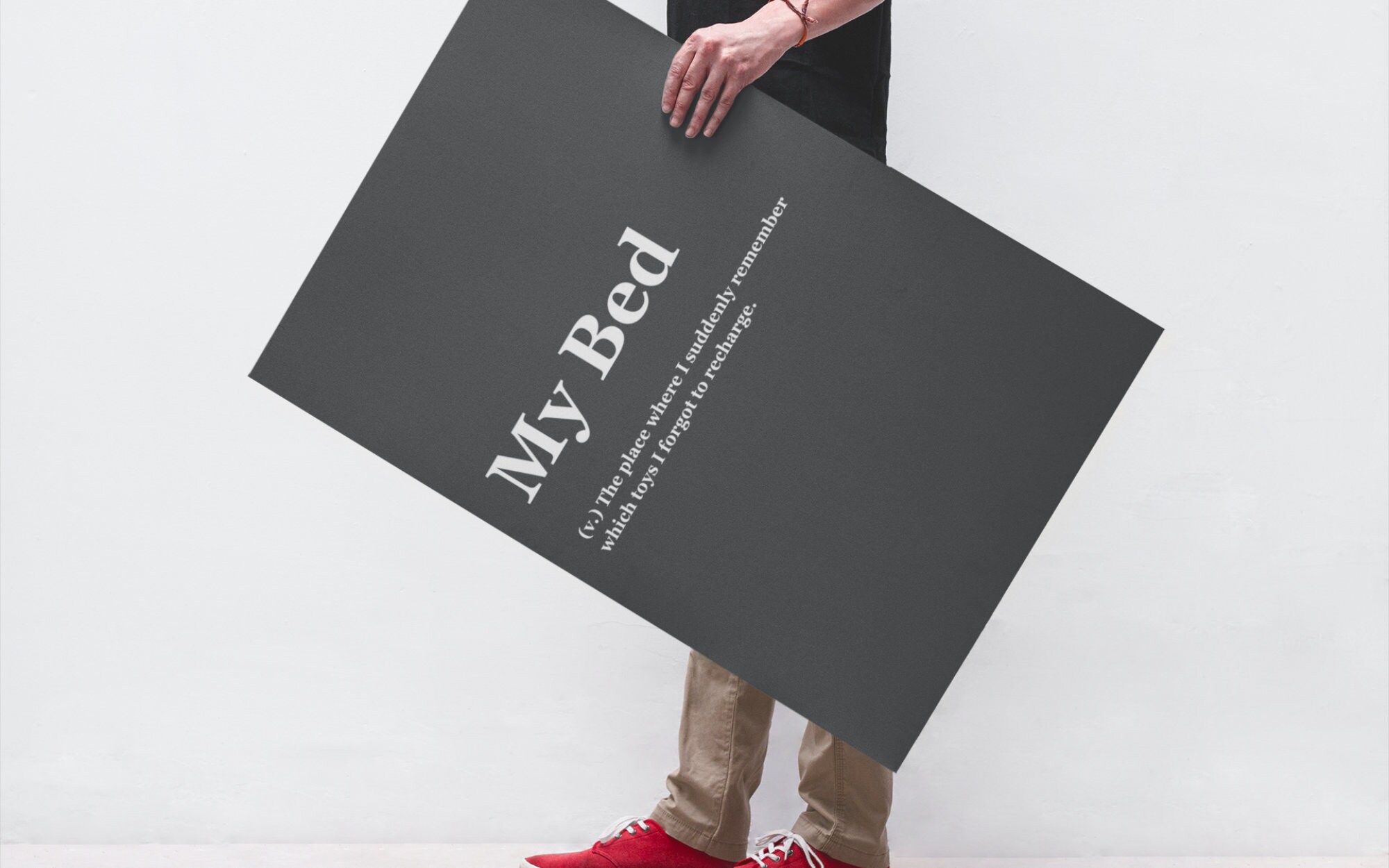 My Bed Dictionary Meaning Wall Art Digital PDF & JPEG Etsy