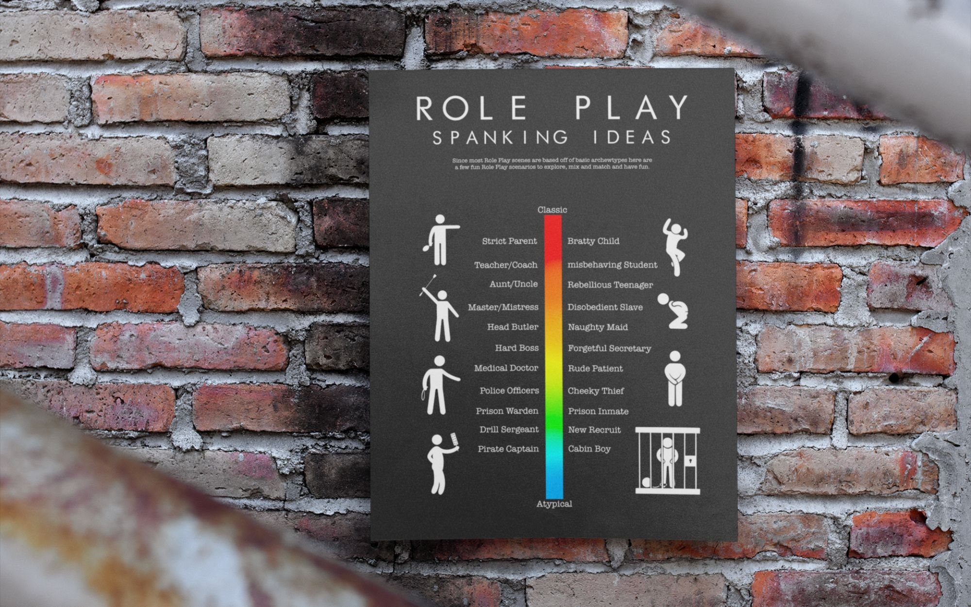 Role play spanking Role Play - Spanking Ideas - Digital PDF, JPEG & PNG Art File for Printing,  1 Page, Wall Decor - Etsy UK