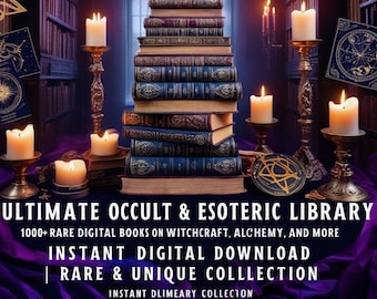 Verbotene Überlieferungen Bibliothek | Mehr als 1000 okkulte Bücher über Hexerei, Alchemie, Astrologie und mehr