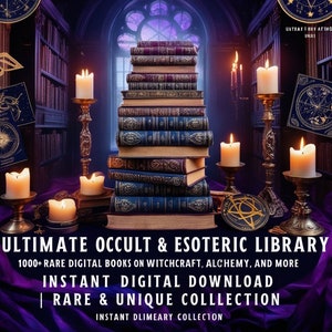 Forbidden Lore Library | 1000+ Occult Books on Witchcraft, Alchemy, Astrology, and More